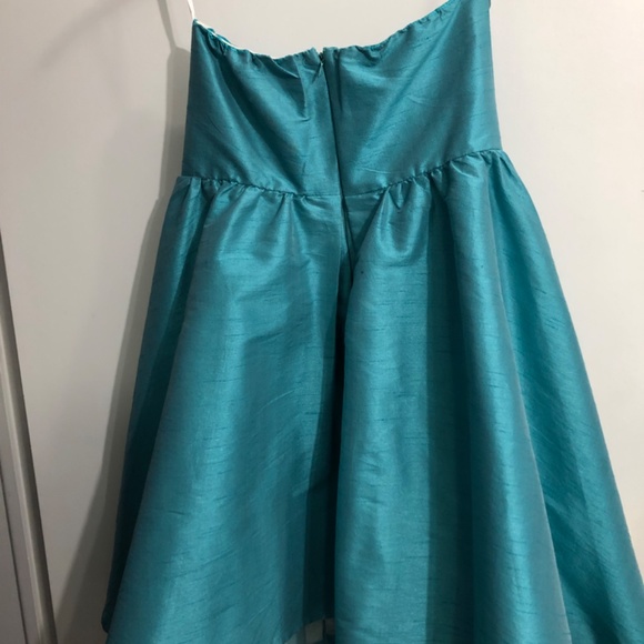 Blue Fit and Flare Dress sz 1 (Extra Small) - Picture 2 of 4